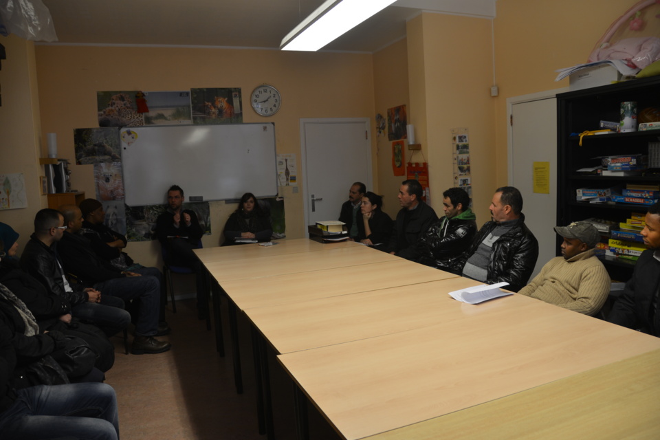TM Titres services invité au Centre Social du Beguinage à Bruxelles pour un présentation